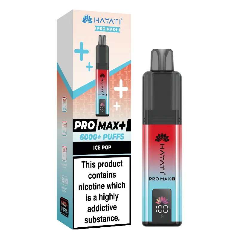 Ice Pop Hayati Pro Max Plus 6K Prefilled Pod Vape Kit